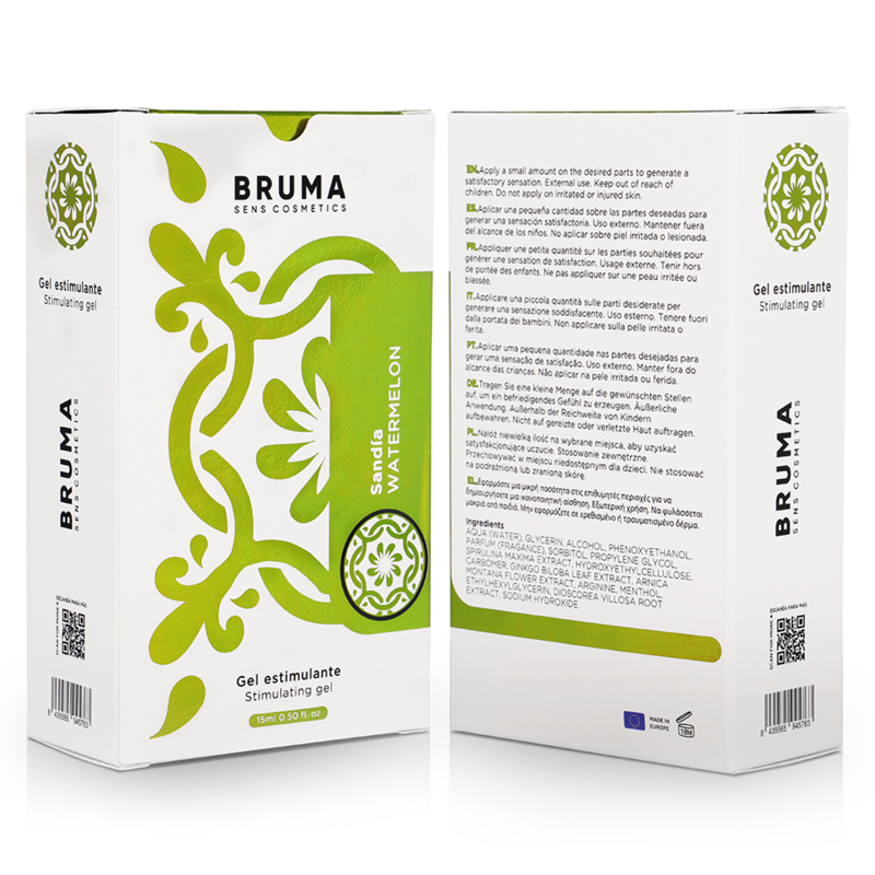 BRUMA ONAGRA ORGASM GEL SABOR SANDIA
