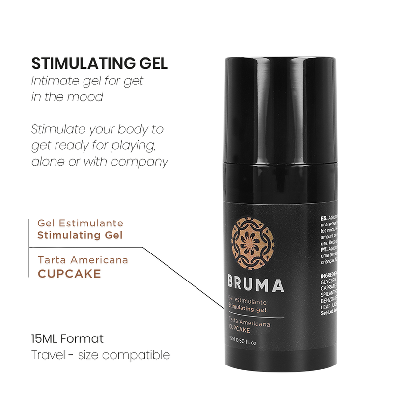 BRUMA ONAGRA ORGASM GEL SABOR TARTA AMERICANA