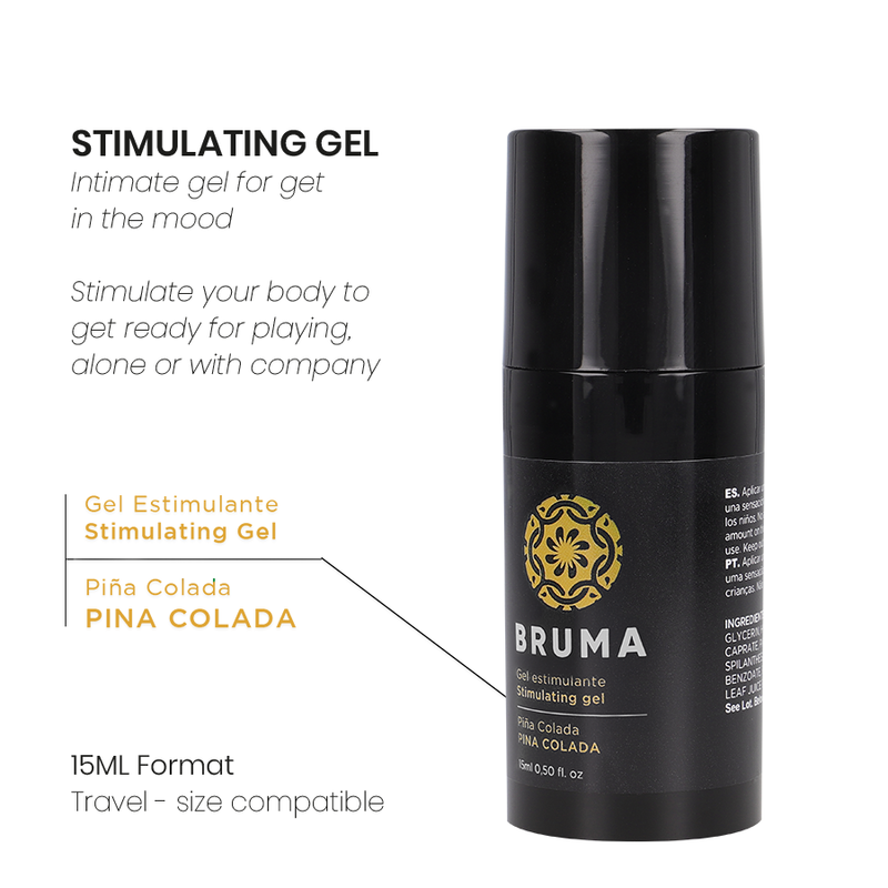 BRUMA ONAGRA ORGASM GEL SABOR PINA COLADA