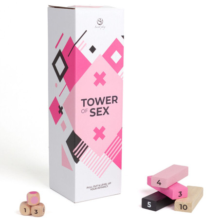 SECRETPLAY JUEGO DE MADERA TOWER OF SEX