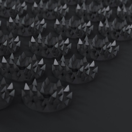 LELO ESTERILLA DE ACUPRESION DE MASAJE CORPORAL NEGRA