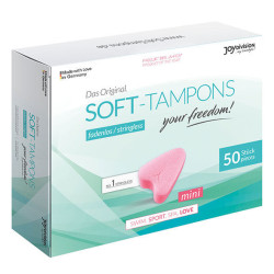 JOYDIVISION SOFT TAMPONS TAMPONES ORIGINALES MINI LOVE 50UDS 2