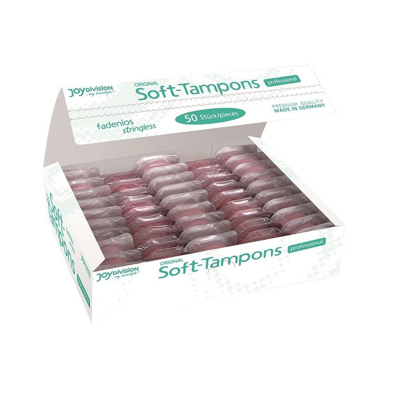 JOYDIVISION SOFT TAMPONS TAMPONES ORIGINALES PROFESSIONAL 50UDS