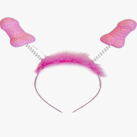 DIABLO PICANTE 6 UDS ANTENAS PITO ROSA PURPURINA