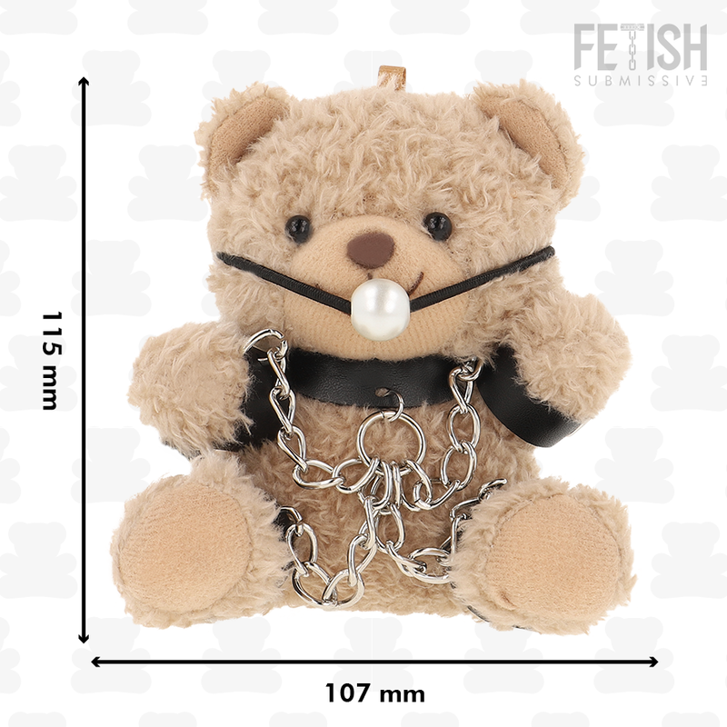 FETISH SUBMISSIVE FOZZIE OSITO PELUCHE BDSM MODELO 3
