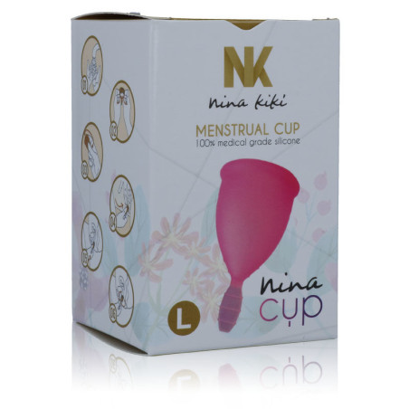 NINA KIKI COPA MENSTRUAL ROSA TALLA L