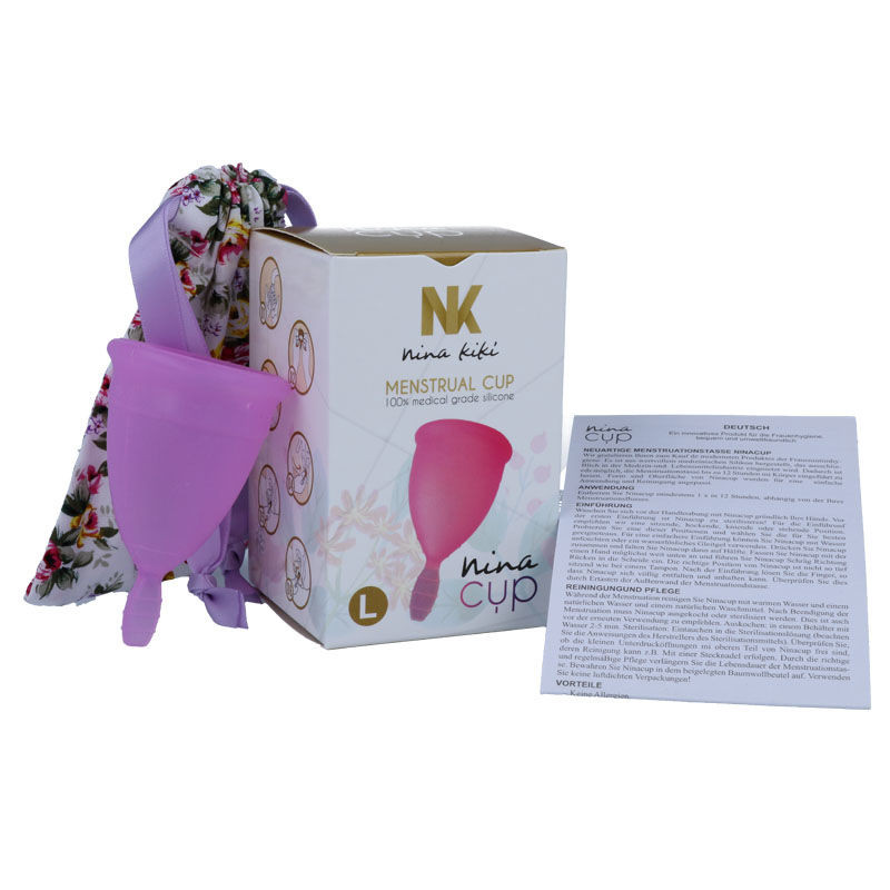 NINA KIKI COPA MENSTRUAL LILA TALLA L