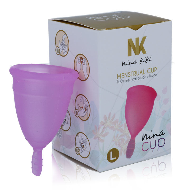 NINA KIKI COPA MENSTRUAL LILA TALLA L