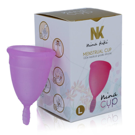 NINA KIKI COPA MENSTRUAL LILA TALLA L