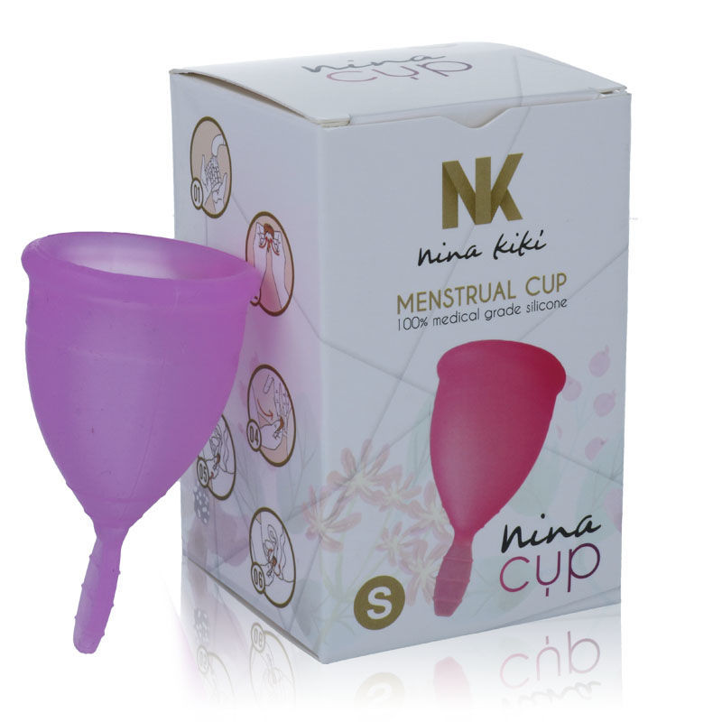 NINA KIKI COPA MENSTRUAL LILA TALLA S