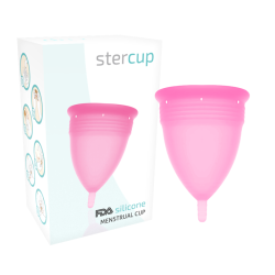 STERCUP COPA MENSTRUAL FDA SILICONA ROSA TALLA L 2