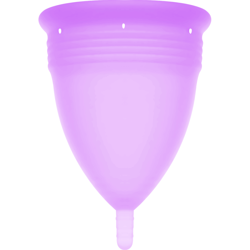 STERCUP COPA MENSTRUAL FDA SILICONA LILA TALLA L