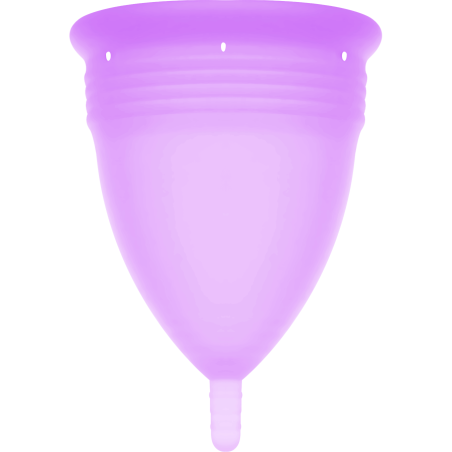STERCUP COPA MENSTRUAL FDA SILICONA LILA TALLA L