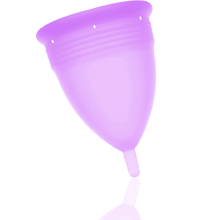 STERCUP COPA MENSTRUAL FDA SILICONA LILA TALLA S