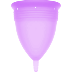 STERCUP COPA MENSTRUAL FDA SILICONA LILA TALLA S
