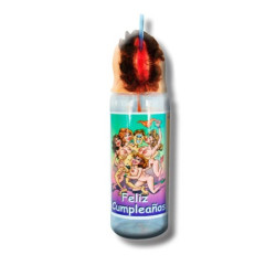 DIABLO PICANTE BOTELLA LABIOS CUMPLEANOS CARNE 750 ML 2
