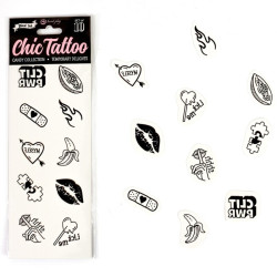SECRET PLAY SET DE 10 TATTOOS TEMPORALES CANDY COLLECTION 2