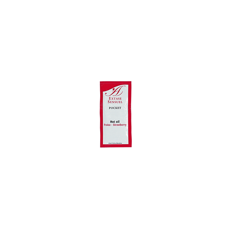 EXTASE SENSUAL ACEITE ESTIMULANTE FRESA 10 ML