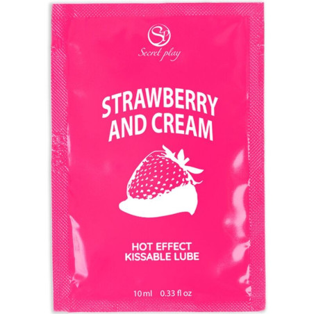 SECRETPLAY MONODOSIS LUBRICANTE FRESAS NATA 10 ML