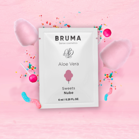 BRUMA 6 ML GEL DESLIZANTE CON ALOE VERA SABOR A NUBE