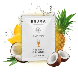 BRUMA 6 ML GEL DESLIZANTE CON ALOE VERA SABOR A PINA COLADA 2