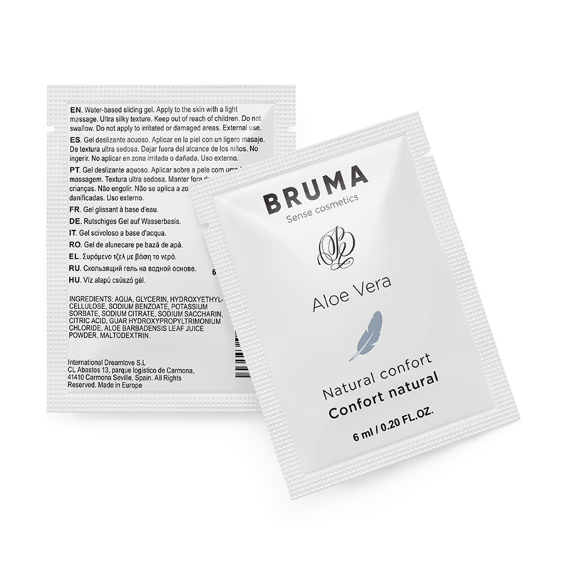 BRUMA 6 ML GEL DESLIZANTE CON ALOE VERA CONFORT NATURAL