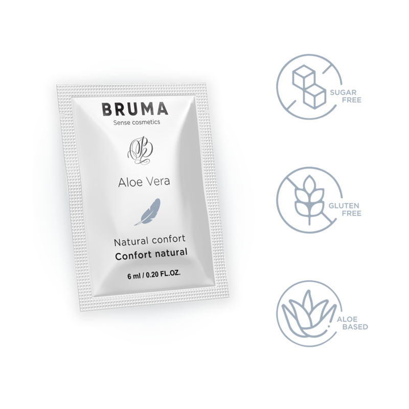 BRUMA 6 ML GEL DESLIZANTE CON ALOE VERA CONFORT NATURAL