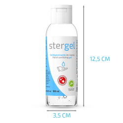 STERGEL GEL HIDROALCOHOLICO HIGIENIZANTE DE MANOS ALOE VERA 100ML 2