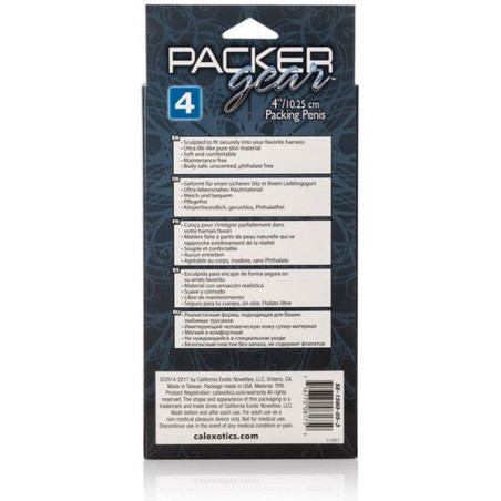 CALEXOTICS PACKING PENIS PENE REALISTICO 1275 CM NATURAL