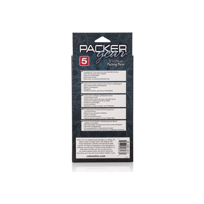 CALEXOTICS PACKING PENIS PENE REALISTICO 145 CM MARRON