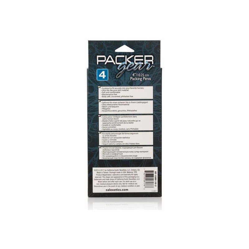 CALEXOTICS PACKING PENIS PENE REALISTICO 1275 CM MARRON