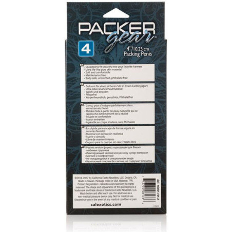 CALEXOTICS PACKING PENIS PENE REALISTICO 1275 CM MARRON