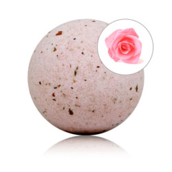TALOKA ROSES SCENTED BATH BOMB WITH ROSE PETALS 2