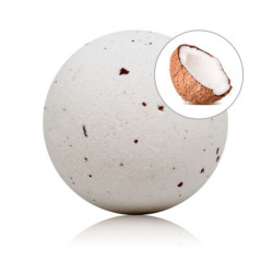 TALOKA COCONUT SCENTED BATH BOMB WITH ROSE PETALS 2