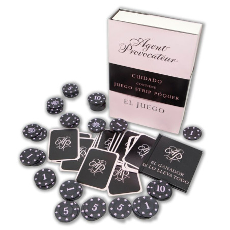 DIABLO PICANTE JUEGO STRIP POQUER CARTAS Y TOKENS