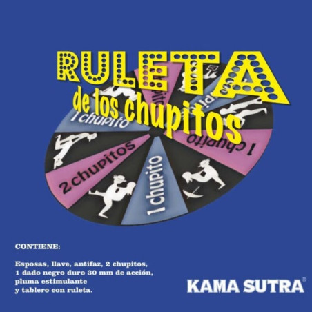 DIABLO PICANTE RULETA DE LOS CHUPITOS JUEGO KAMASUTRA