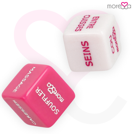 MORESSA JUEGO DE DADOS EROTICOS FRANCES