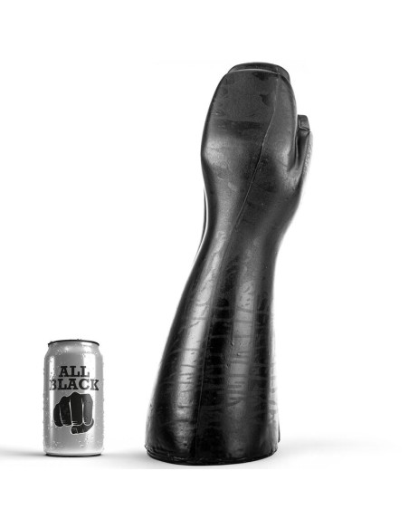 ALL BLACK DILDO FISTING 39 CM
