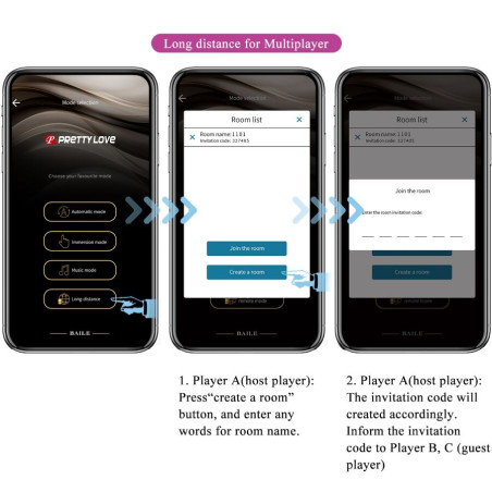 PRETTY LOVE LEVIATHAN VIBRADOR CONTROLADO POR APP MORADO