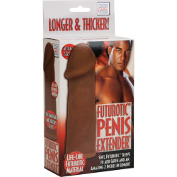 CALEXOTICS FUTUROTIC FUNDA EXTENSION PENE MARRON 2