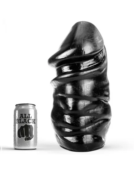 ALL BLACK PENE ANAL 33 CM