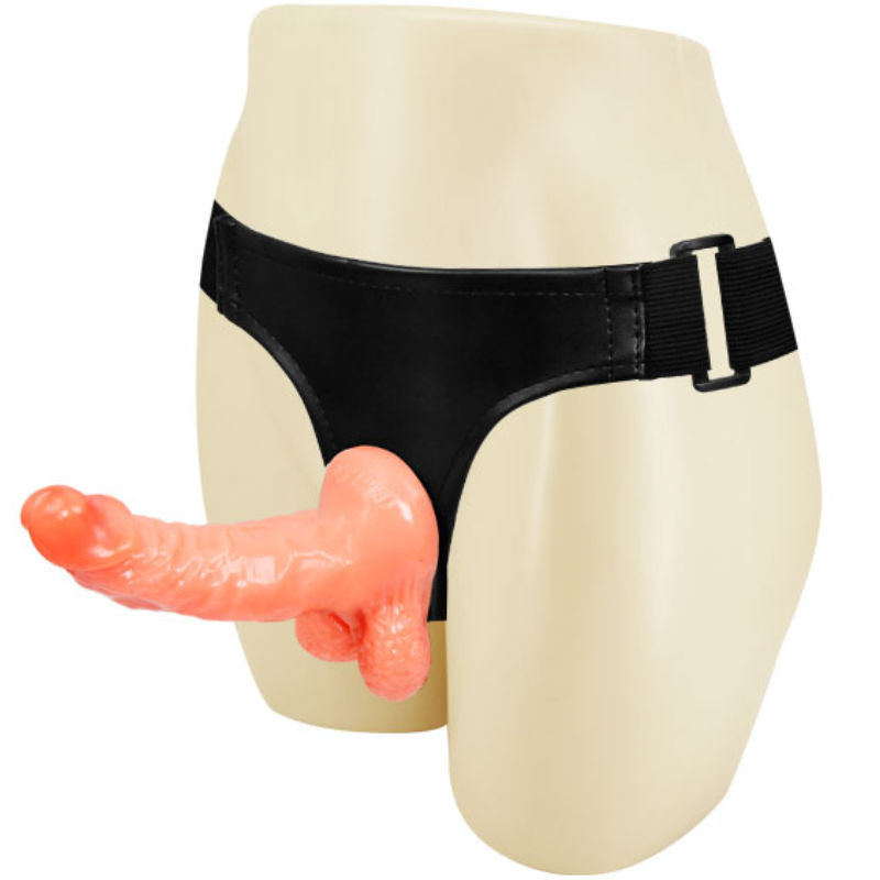 BAILE ARNES CON PENE REALISTICO Y BRAGUITA AJUSTABLE ULTRA PASSIONATE 155 CM