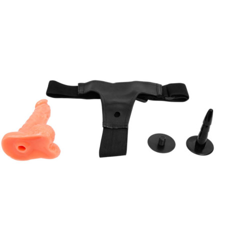 BAILE ARNES CON PENE REALISTICO Y BRAGUITA AJUSTABLE ULTRA PASSIONATE 155 CM