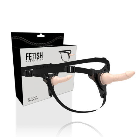 FETISH SUBMISSIVE HARNESS SILICONA FLESH REALISTIC 16CM