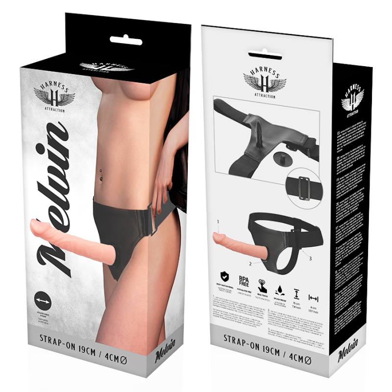 HARNESS ATTRACTION ARNES MELVIN FLESH 19 CM O 4 CM