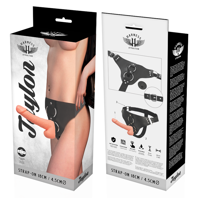 HARNESS ATTRACTION ARNES TAYLOR DELUXE 18 CM O 45 CM
