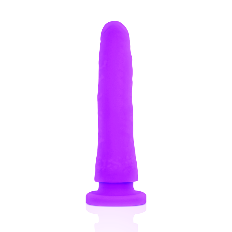 DELTA CLUB TOYS ARNES DILDO LILA SILICONA MEDICA 17 CM O 3 CM