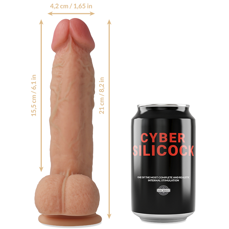 CYBER SILICOCK ARNES SILICONA LIQUIDA SAUL 155 CM O 42 CM