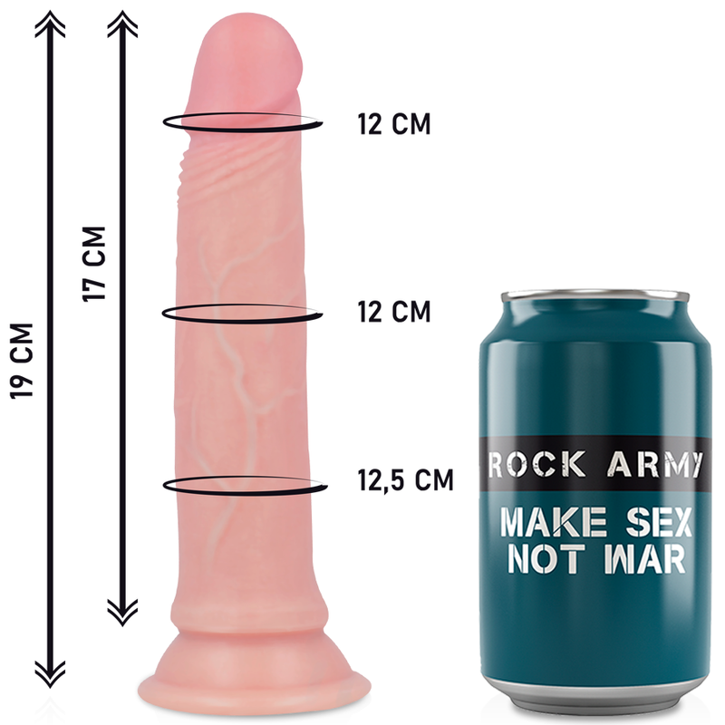 ROCKARMY HARNESS LIQUID SILICONE DILDO PREMIUM AVENGER 19 CM O 398 CM