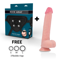 ROCKARMY ARNES LIQUID SILICONE DILDO PREMIUM KINGCOBRA 24 CM O 477 CM 2